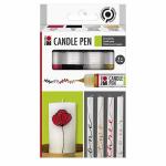 Marabu Candle Pen  Sortierung 4x25 ml, Farben auf...