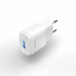 Ladegerät mit USB-A  Buchse 6W weiß, HAMA