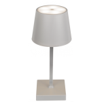 OOTB Graue Tisch-Lampe mit LED
