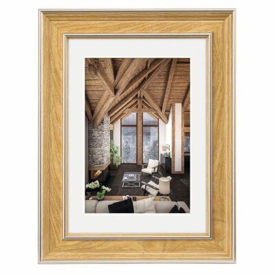 Kunststoffrahmen Rustic  eiche 30x40cm, hama