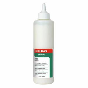 Grundierung Gesso Medium  500ml, LUKAS