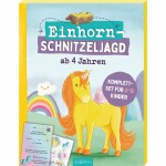 Einhorn Schnitzeljagd  ab 4 Jahren, Komplettset für...