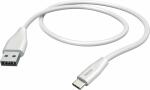 Ladekabel USB-A USB-C  1,5m weiß, HAMA