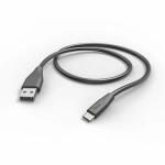 Ladekabel USB-A USB-C  1,5m schwarz, HAMA