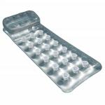 Luftmatratze 18-Pocket  Suntanner 188x71cm silber,...