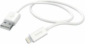 Ladekabel USB-A Lightning  1m weiß, HAMA