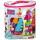 MEGA Bloks Bausteinbeutel  pink 60 Teile, mit Aufbewahrungstasche,, ab 12 Monaten,, Mattel