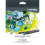 Pinselstifte Aqua Brush  12er, doppelseitiger Stift mit...