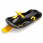 Lenkschlitten schwarz  95cm, breite Sitzfläche,...