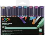 Faber Castell Marker UNI POSCA PC-8K 8 mm 8er Set Metallic