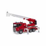 bruder Feuerwehr  Scania Super 560R 1:16, mit Drehleiter,...