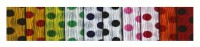 ADINA Krepppapier 10 Rollen 50 x 250 cm sortiert (Punkte)