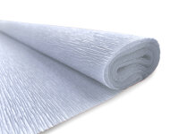 ADINA Krepppapier 10 Rollen 50 x 250 cm silber