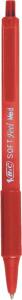 Kugelschreiber Soft Feel Clic Grip, Strichstärke: 0,4 mm, nachfüllbar rot