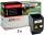 Toner Cartridge yellow für Lexmark, 1 Pack = 2 Stück, für je ca. 4.000 Seiten, ersetzt Lexmark 80C0X20, gelb