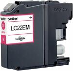Tintenpatrone für Brother Drucker LC-22EM, magenta,...