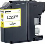 Tintenpatrone für Brother Drucker LC-22EY, gelb,...