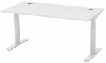 Schreibtisch FLEX MODUL, Dekor lichtgrau, 1600 mm,...