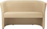 Club-Sofa, dunkelblau, Echtleder