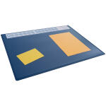 Durable Schreibunterlage 65x50cm d.bl PP Vollsichtplatte...