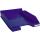Exacompta Briefablage Bee Blue DIN A4+, marineblau, vertikal stapelbar, inkl. Etikettenhalter