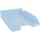 Exacompta Briefablage Bee Blue DIN A4+, hellblau, vertikal stapelbar, inkl. Etikettenhalter