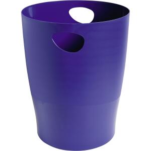 Exacompta Papierkorb ECOBIN Bee Blue, marineblau, 15l, mit Griffen