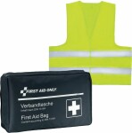 Verbandtasche für Motorrad DIN 13167, mit Warnweste,...