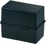 Karteibox DIN A6 quer, schwarz, inkl. A-Z-Register und...