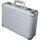 Laptopkoffer Venture, Aluminium, silber, Außenmaße: ca. 35,5 x 45,5 x 13,5 cm