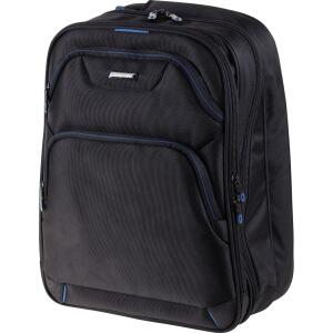 Laptoprucksack Echo 1, Nylon, schwarz, Außenmaße: ca. 37 x 41 x 24 cm