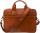 Laptoptasche Surprise, Echtleder, cognac, Außenmaße: ca. 30 x 38 x 6,5 cm