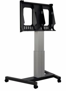 DisplayLift mobiler Rollständer, bis 86" Bildschirmdiagonale oder 90 kg, elektrisch höhenverstellbar, VESA Aufnahme: 300 x 200 - 800 x 601