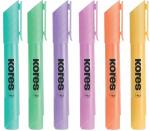Textmarker High Liner Plus, 6er Etui, pastell, Keilspitze...