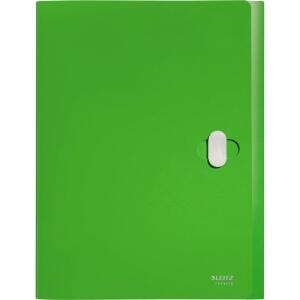 Ablagebox Recycle, A4, grün, Sicherheitsverschluss, 3 Klappen
