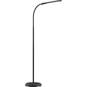 LED-Standleuchte MAULpirro schwarz, dimmbar, warmweiß, EEK: E, Lebensdauer: 50.000 h, Schalter am Leuchtenkopf