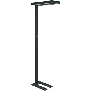 Standleuchte Javal, 196 cm, schwarz, LED-Leuchte dimmbar, 80 W, Lebensdauer: 20.000 h, Energieeffiziensklasse D