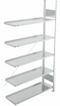 Anbauregal, 1.850 x 1.000 x 300 mm (H x L x T), 6...