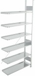 Anbauregal, 2.200 x 1.000 x 300 mm (H x L x T), 6...