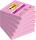 Haftnotiz Super Sticky Note 76x76mm, 6 x 90 Bl 6 Block, tropicalpink