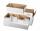 Verpackungs- und Versandkartons A5+, 1-wellig, braun, max. Gewicht 30 kg wiederverschließbar, Innenmaß: 217x172x110mm