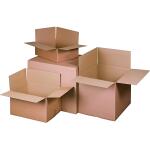 Verpackungs- und Versandkartons, 1-wellig, braun, 500 x...