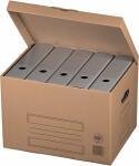 Archiv-Klappbox, braun, Automatikboden, Klappdeckel,...