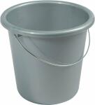 Haushaltseimer, 10 Liter, silber, mit Metallbügel...