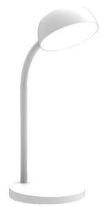 Unilux TAMY LED Schreibtischleuchte weiß, mit biegbarem Arm