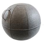 Unilux ERGO SPHERE Sitzball grau, mit waschbarem...