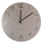 Unilux HELLO Wanduhr grau, Durchmesser 40 cm, aus...