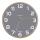 Unilux BALTIC Wanduhr grau, 31,5 cm Durchmesser, mit Rahmen und Zeigern aus Holz, inkl. Batterie