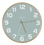 Unilux BALTIC Wanduhr hellgrün, 31,5 cm Durchmesser,...