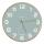 Unilux BALTIC Wanduhr hellgrün, 31,5 cm Durchmesser, mit Rahmen und Zeigern aus Holz, inkl. Batterie